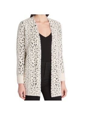 EVOLUTION BY CYRUS Wallie Fuzzy Open Cardigan SP